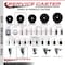 Service Caster 3.5'' Phenolic Swivel 1-3/8'' Expand Stem Caster Set 2 Total Lock Brakes, 4PK SCC-EXTTL20S3514-PHS-2-S-2-138 - alternate 4